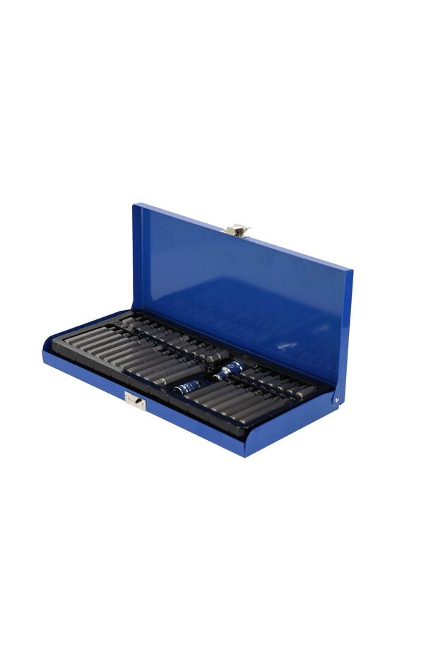 Bit set, hex, torx, slotted, 40 pieces, - 2