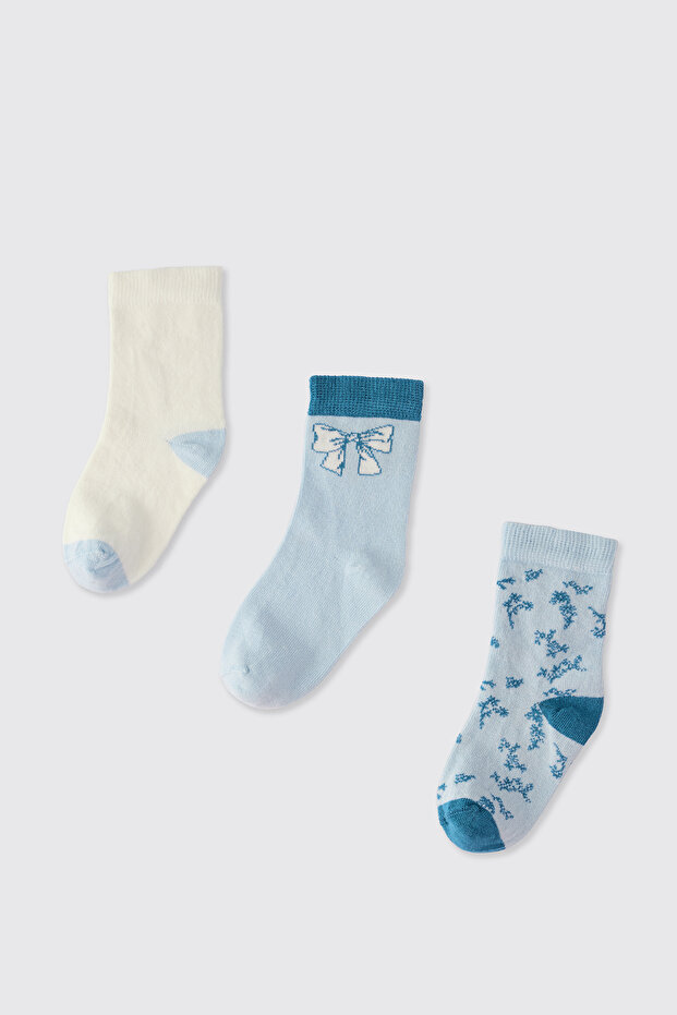 Girl's 3-Piece Sock Socks