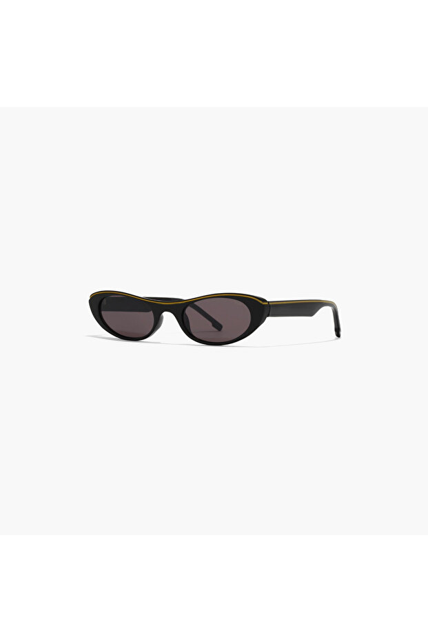 Infinite 51 MM Grey Oval Sunglasses | sw60107-bla-000350-0107-51