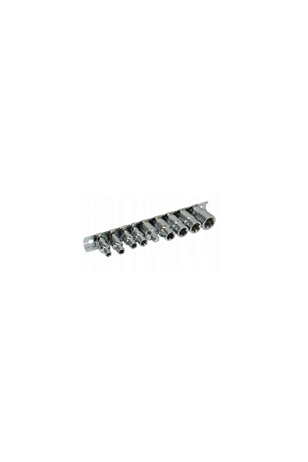 Torx key set 1/4 - 3/8 E5-E16 9 elements - 2