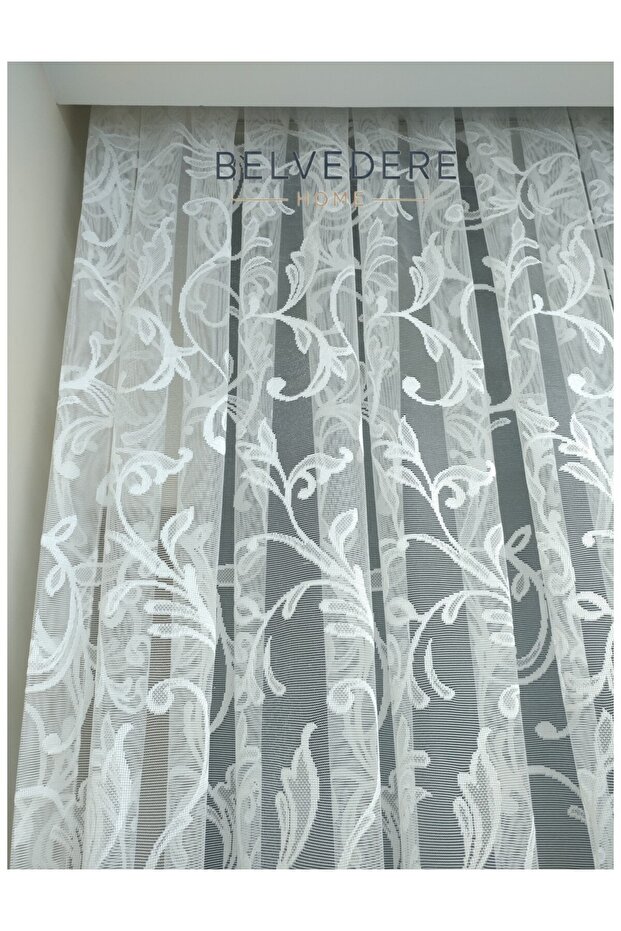 Trend Flower Patterned Tulle - 5