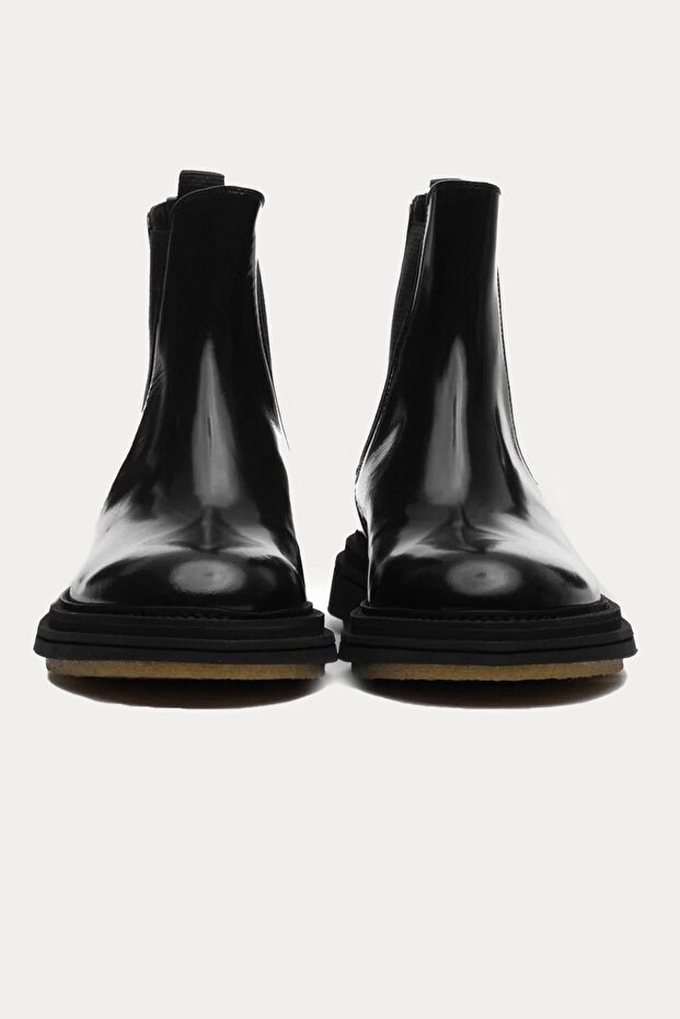 Victor Elastik Bantlı Deri Bot - 5