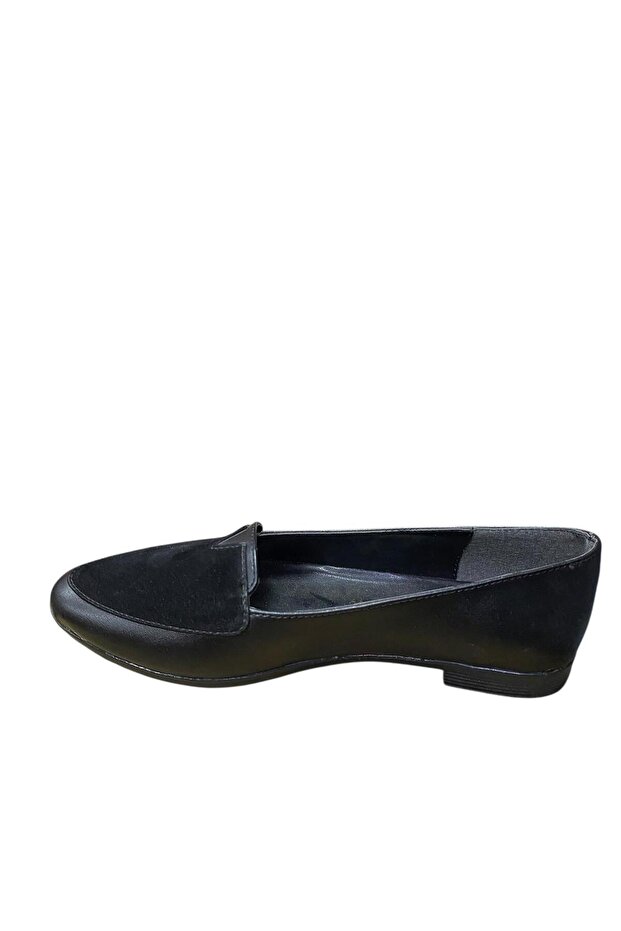 Women's Thin Sole Suede Detailed Ballerinas