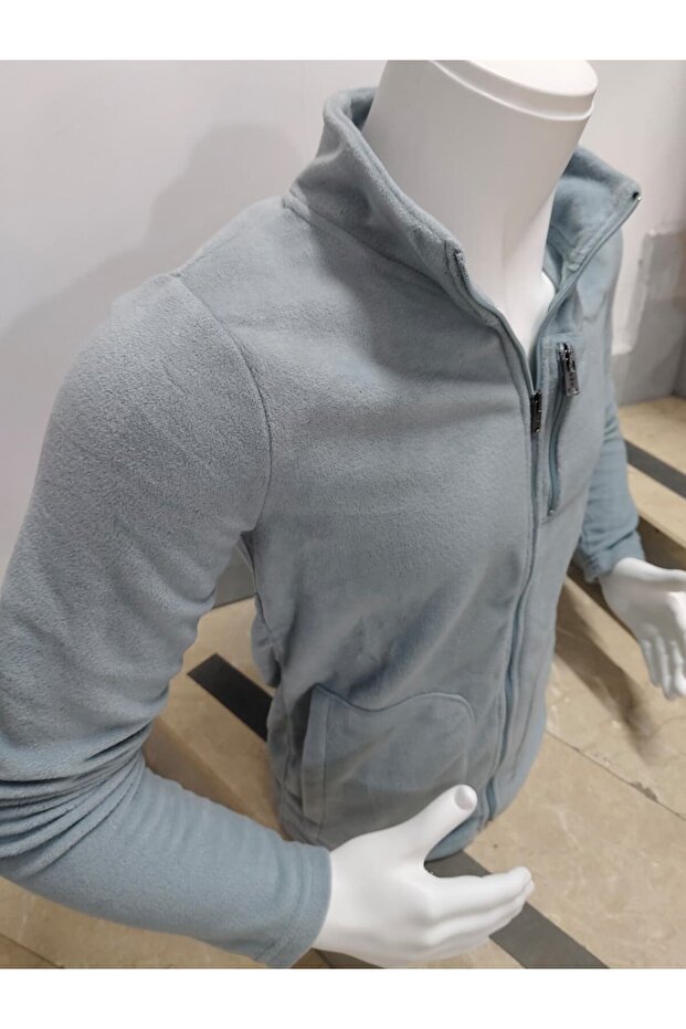 FLEECE CU FERMUAR - 5