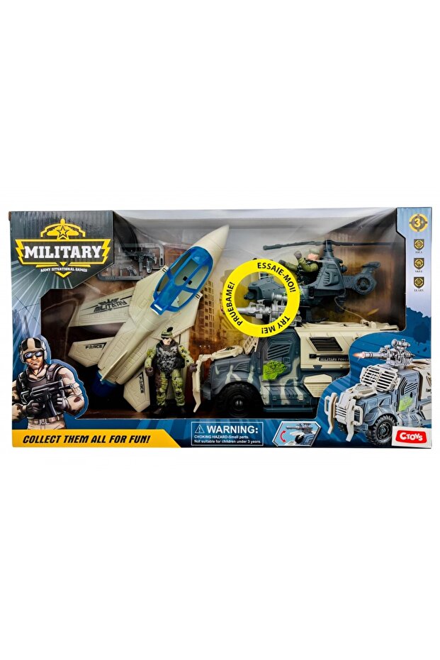 IŞIKLI SESLİ ASKERİ ARAÇ SETİ - 1