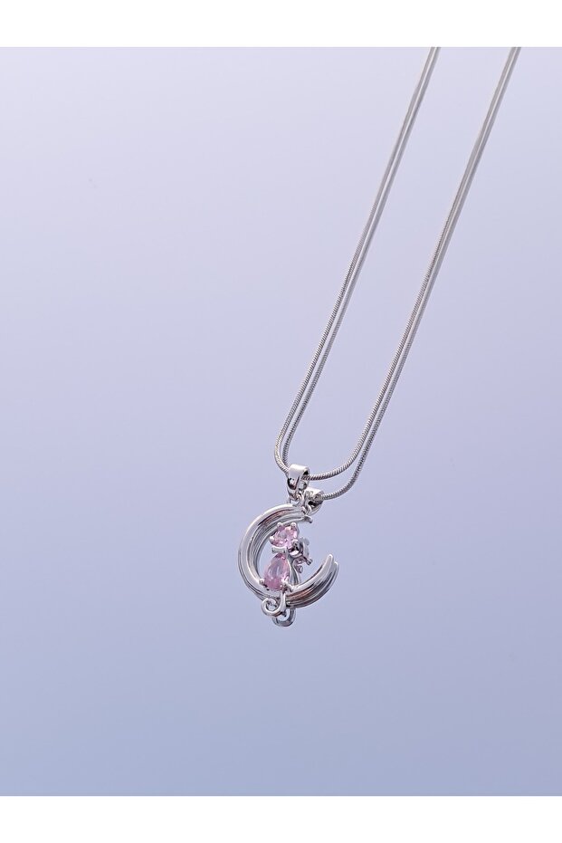 Kedili Çelik Kolye - 2