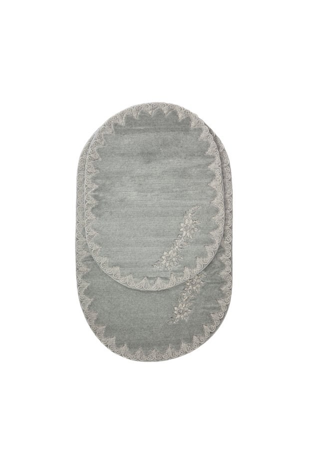 Mk Hometeks Damla 2-Piece Bathroom Mat