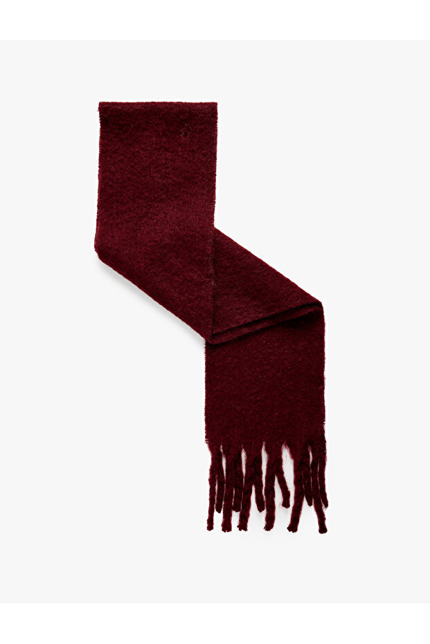 Tasseled Basic Long Scarf