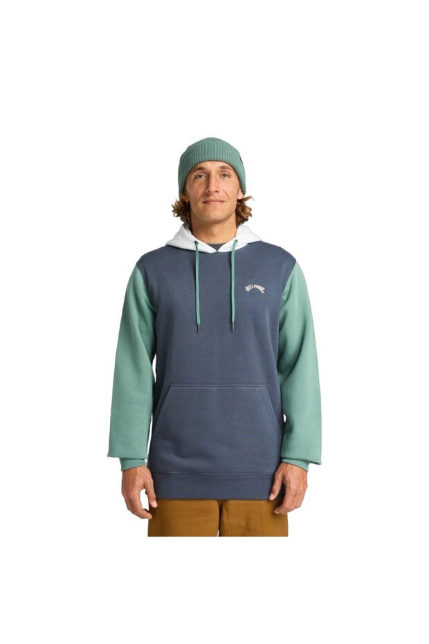 سترة رياضية زرقاء للرجال من Arch Block Po SWEATSHIRT EBYFT00155
