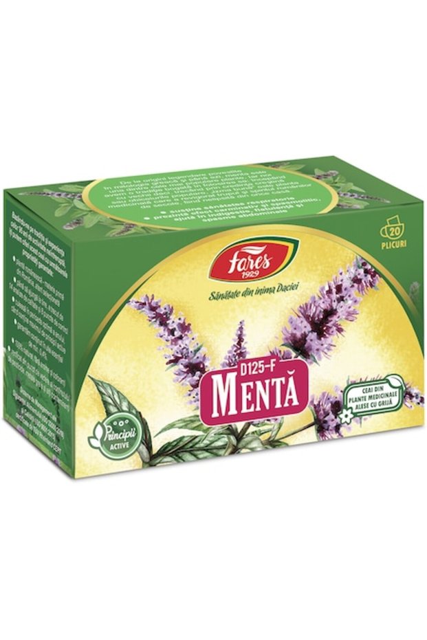 Ceai de mentă, pliculețe de ceai,