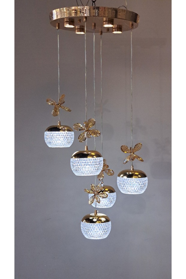 MAZEL ÜÇ RENK LED SARKIT AVİZE - 1