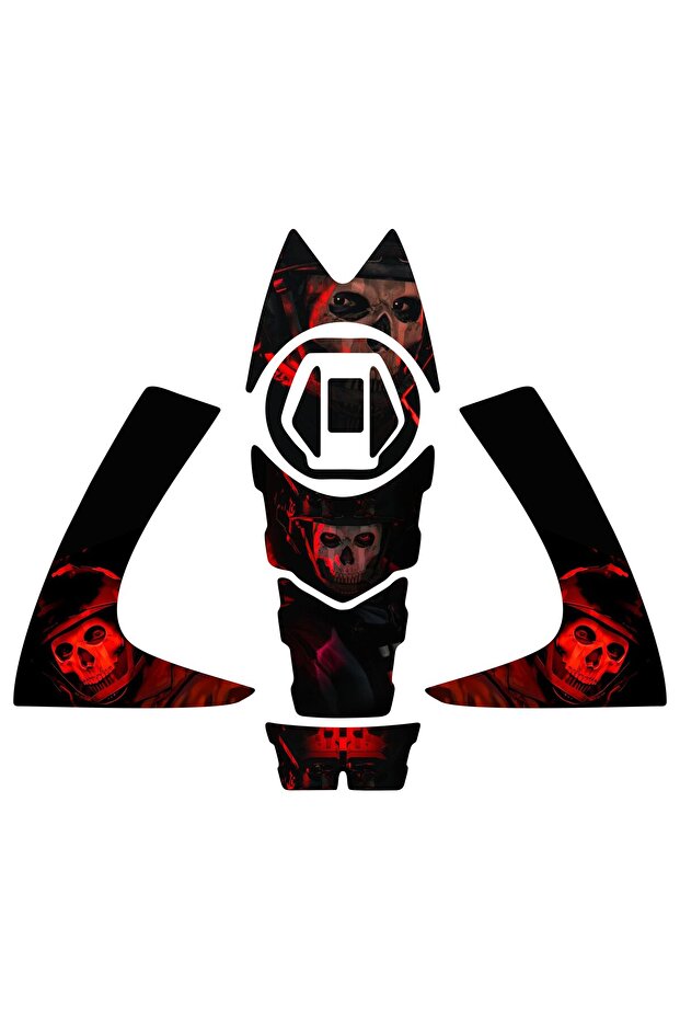 Pulsar rs200 Tank Pad Ghost - 1