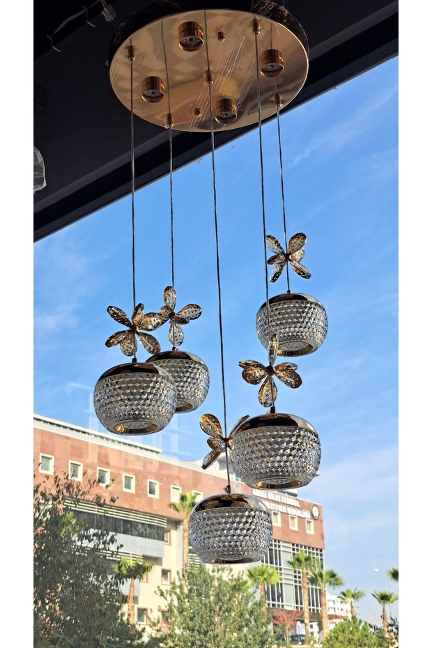 MAZEL ÜÇ RENK LED SARKIT AVİZE - 2