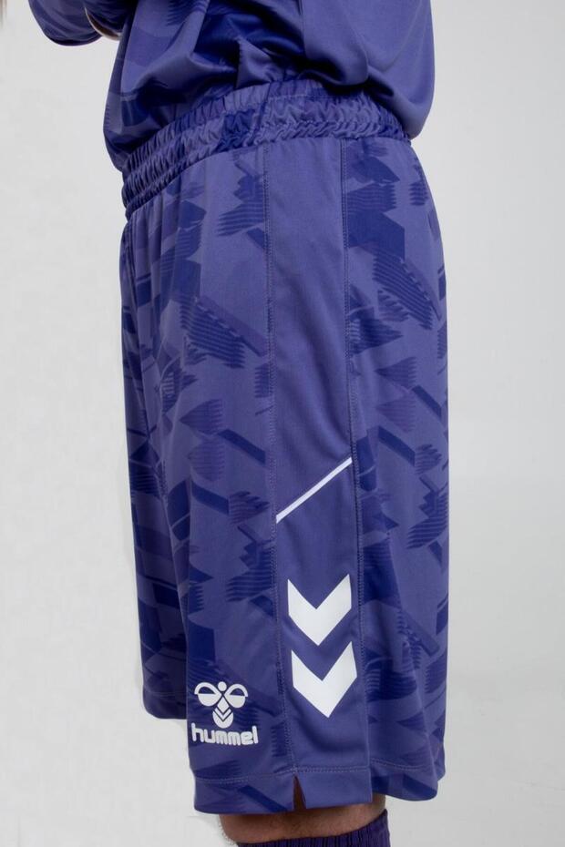 Line Kaleci Şort Mor - 5