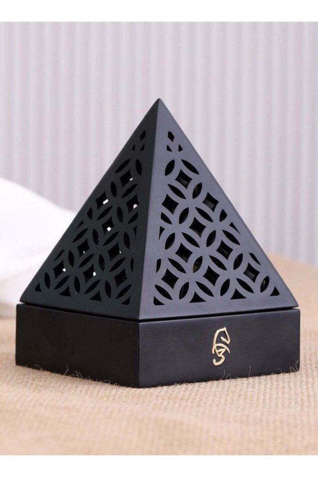 Damanhoor Charcoal Bakhoor Incense Burner for Oud, Frankincense & Resin — Yoga, Spa & Home