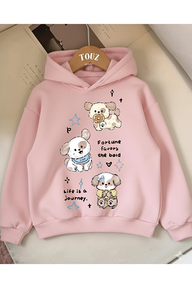 Young Cute Animal 3-Thread Thick Sweet Hoodie