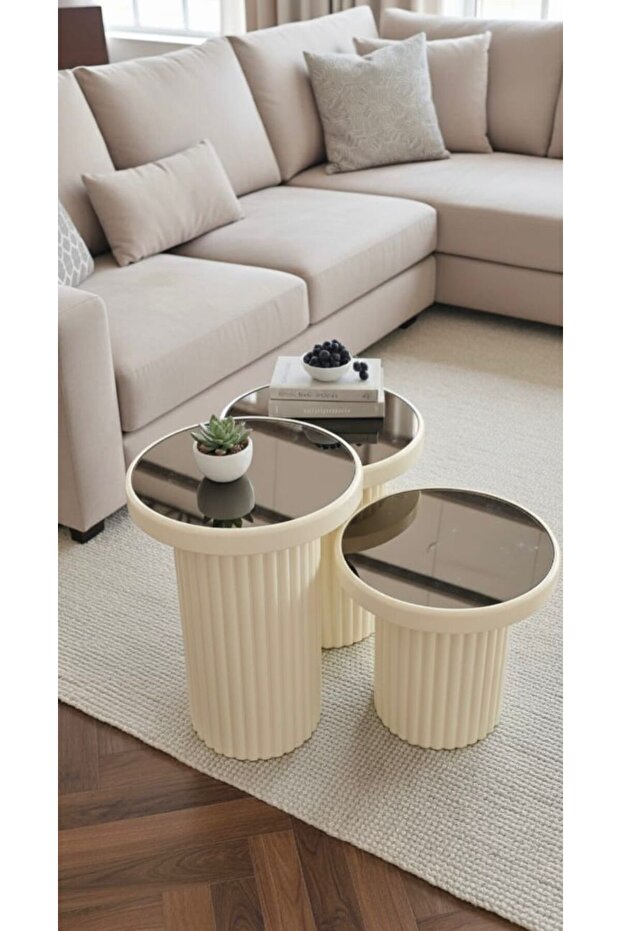 MOSS 3'LÜ ZİGON SEHPA - 2