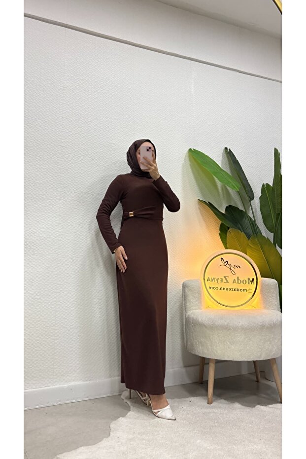 Hira Tesettür Elbise - 2