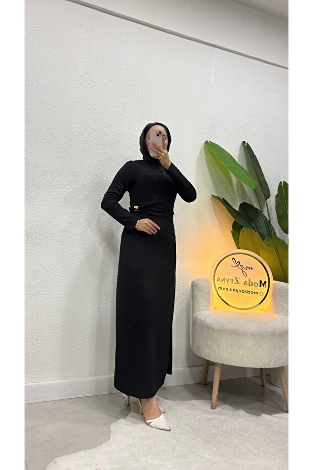Hira Tesettür Elbise - 2