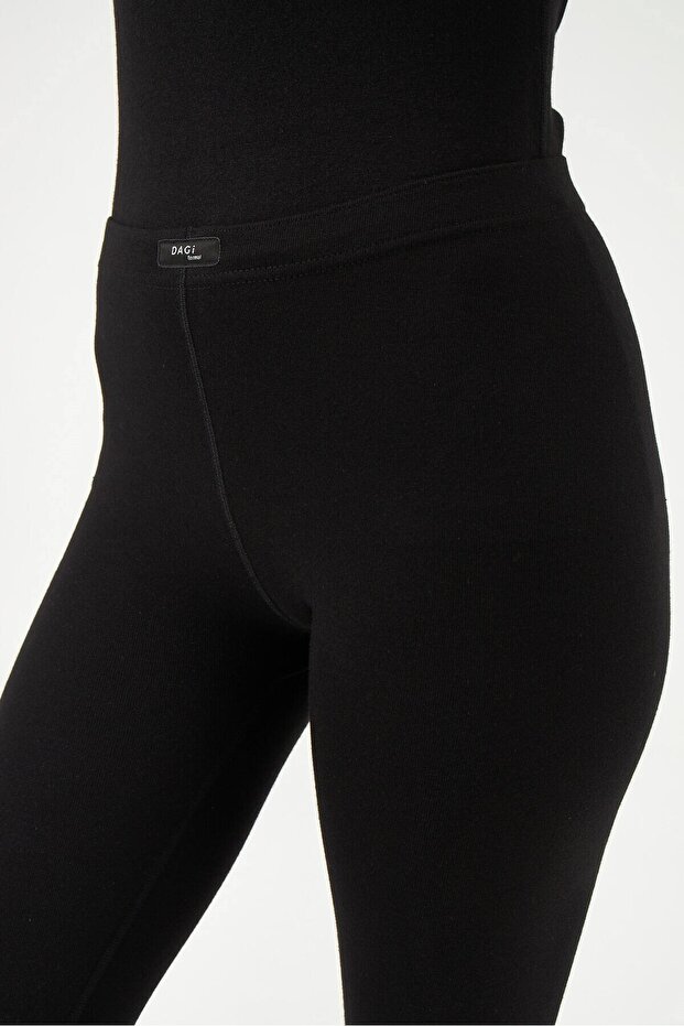 Kadın Termal Tek Alt, Termal İçlik, %47 Polyester, %47 Viskon, %6 Elastan - 4