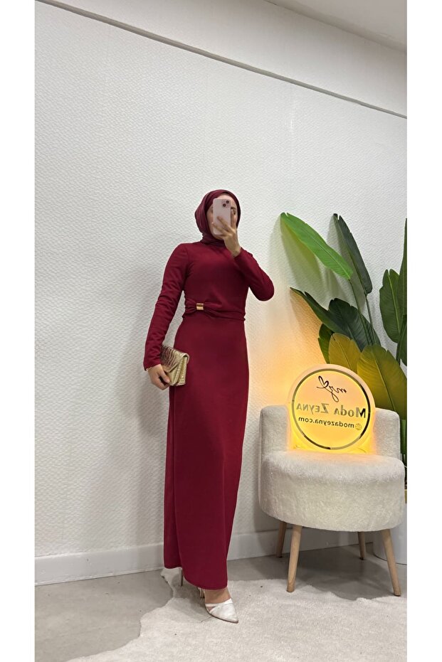 Hira Tesettür Elbise - 4