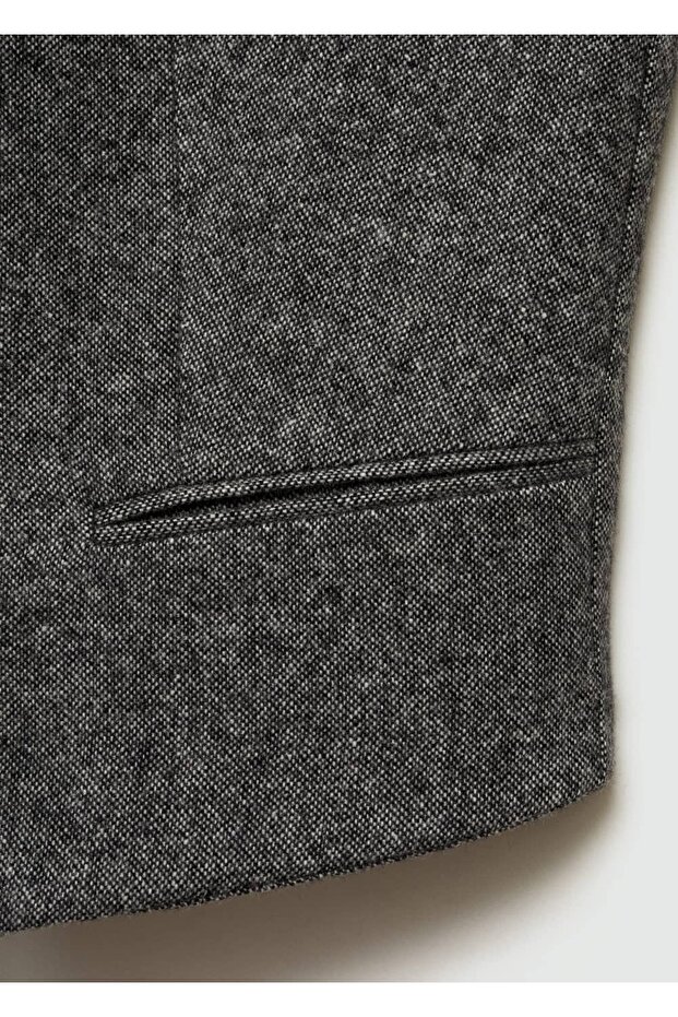 Siyah Kadın Yelek 77087720 - 6