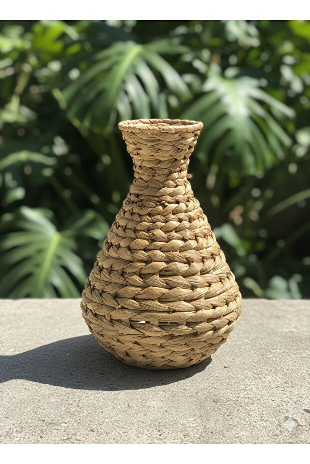 مزهرية زخرفية من الخيزران - 3