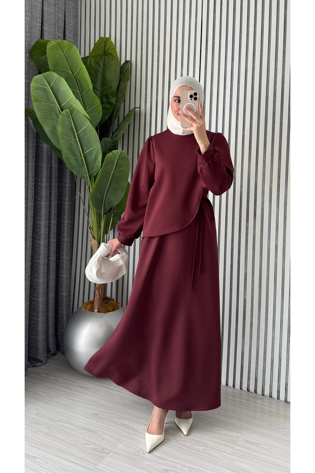 tesettür elbise - 4