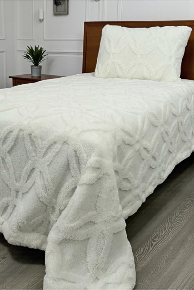 Orion Wellsoft Single Bedspread Set (180×235 cm + 1 Pillowcase) Soft, Luxurious Blanket