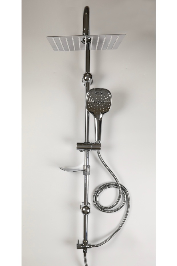 Robot Duş Seti Premium (Çelik Kare Tepe 20x20) - 2