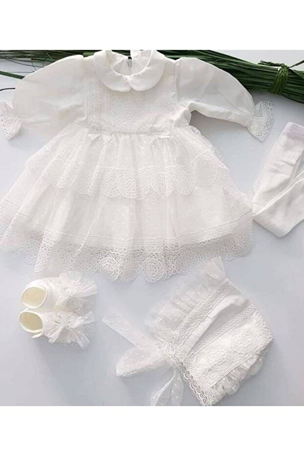 Set rochie elegantă - 4 piese - 1