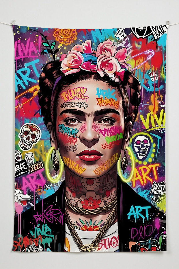 Colorful Wall Covering Film Art Themed Quality Fabric Room Decor Tapestry Wall Carpet
