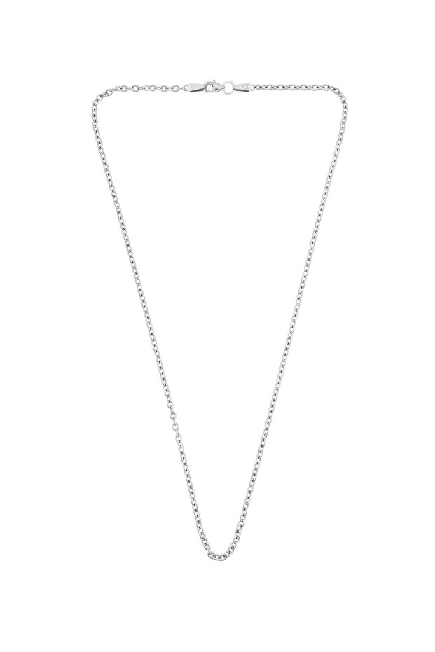 Gümüş Kaplama Cable Kolye - 2