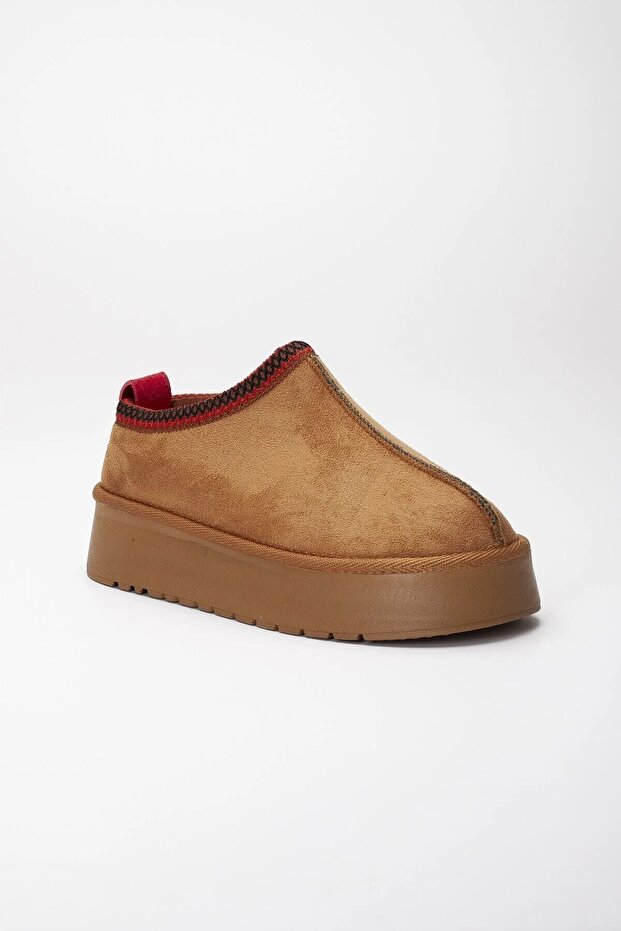 Mini Taba Kadın Peluşlu Bot & Ev Terliği - 4