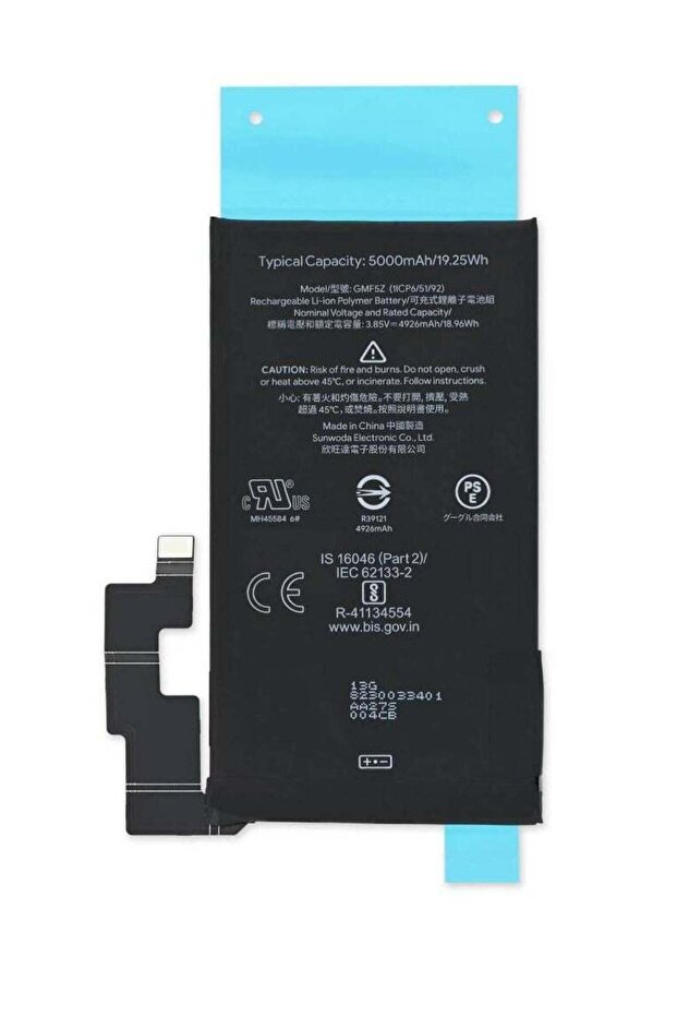 Original High Quality Replacement Battery for Google Pixel 7 Pro - Black