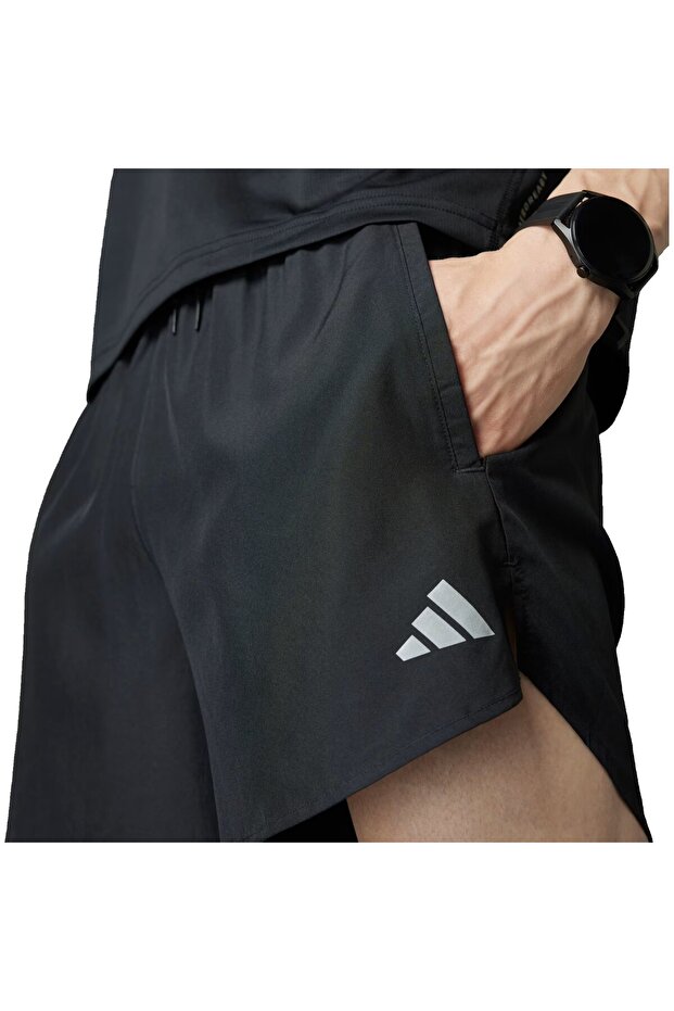 Run It Short Erkek Siyah Koşu Şortu ERKEK KOŞU ŞORTU IL7232 - 3