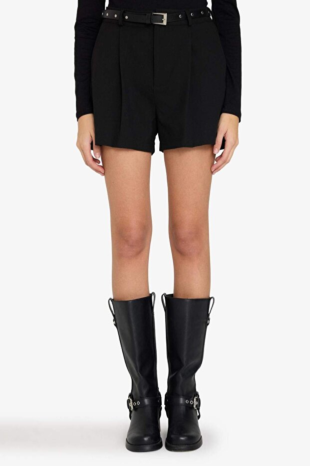 Normal Bel Kemerli Şort G5842AX25WN - 4