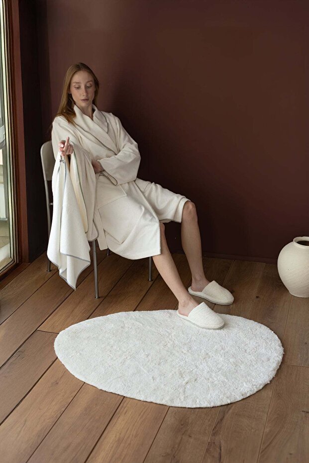 Dolce Bambu Kadın Bornoz Bej - 3