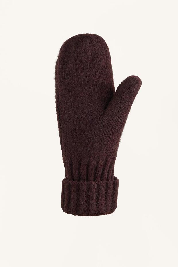 Aran örgü eldiven - 7