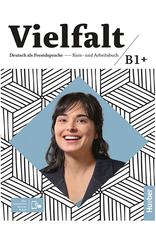 كتاب دراسي وكتاب تمارين Vielfalt B1+ بالإضافة إلى النسخة التفاعلية