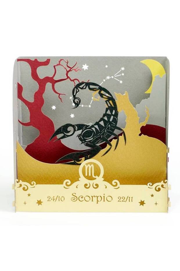 صندوق هدايا برج العقرب ثلاثي الأبعاد - 3