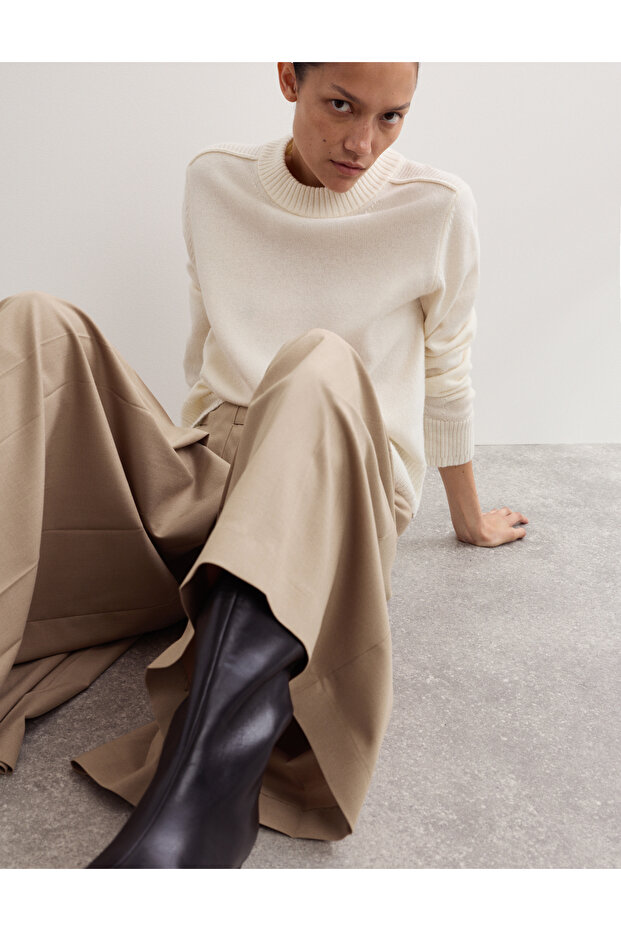 Geniş Paça Pantolon - 6