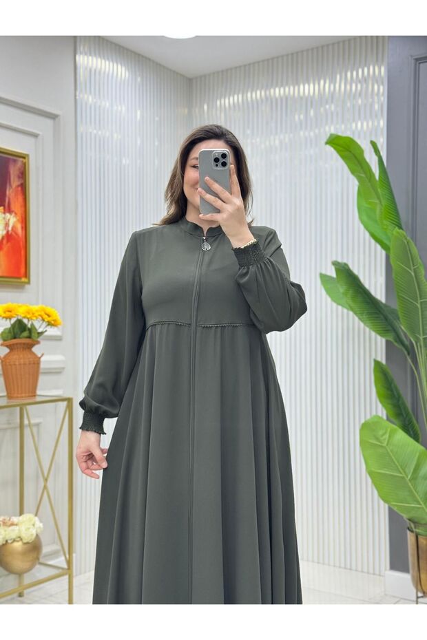 Krep Kumaş Ferace - 3