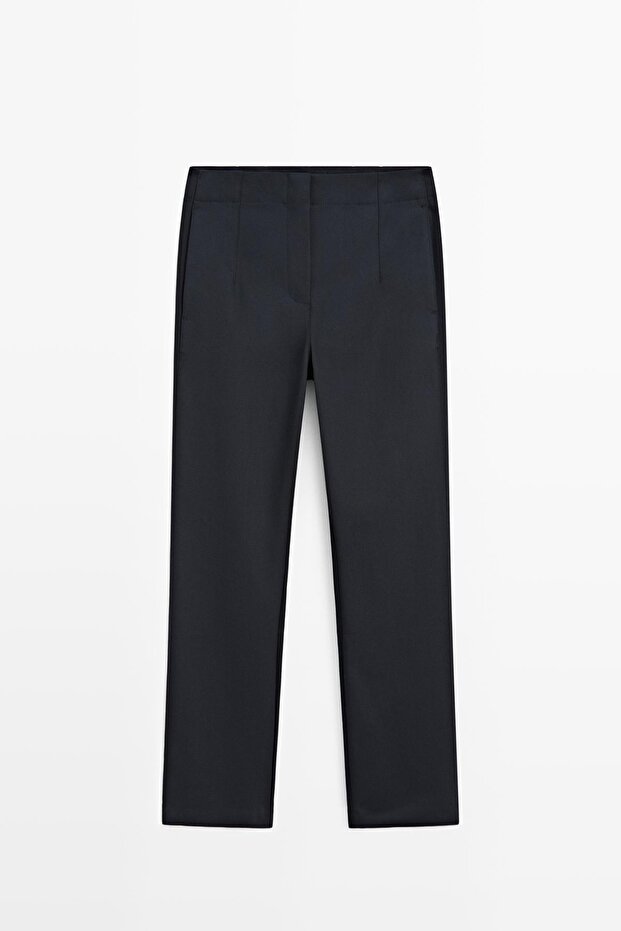 Pamuklu teknik pantolon - 5