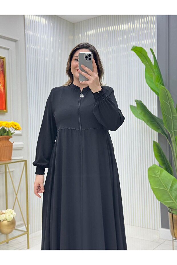 Krep Kumaş Ferace - 3