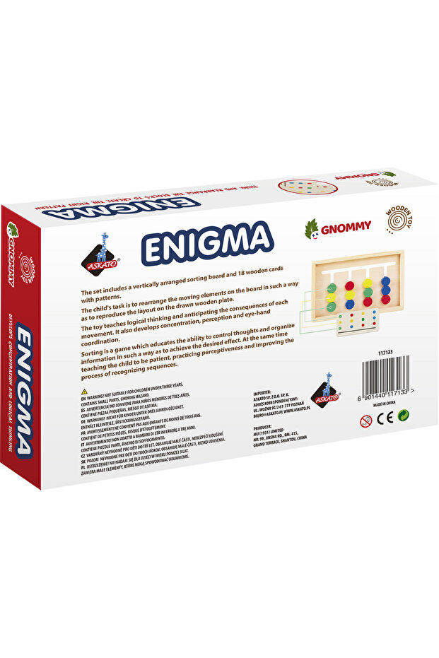 Joc de logica - Enigma - 3