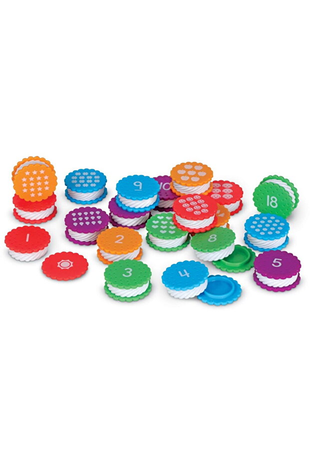 Sorting and counting game - Mini cookies - 2