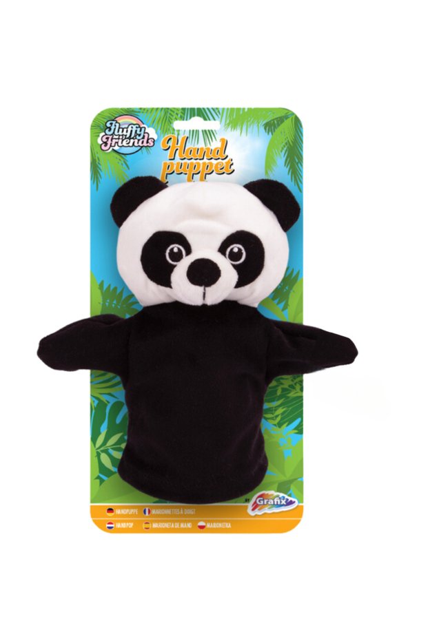 Papusa de mana - Ursulet panda