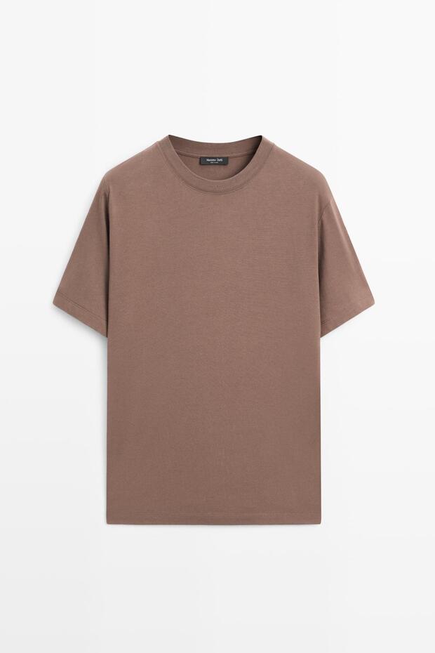 Pamuklu kısa kollu t-shirt - 4