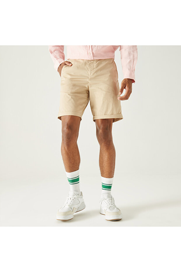 Erkek Bej Bermuda - 4